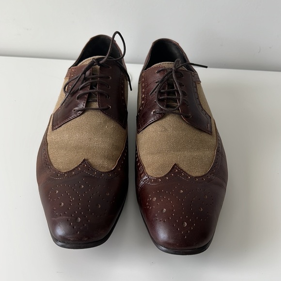 From London! Size 45 Dune shoes. Great condition. Two tone oxfords! Funky style! main image 11